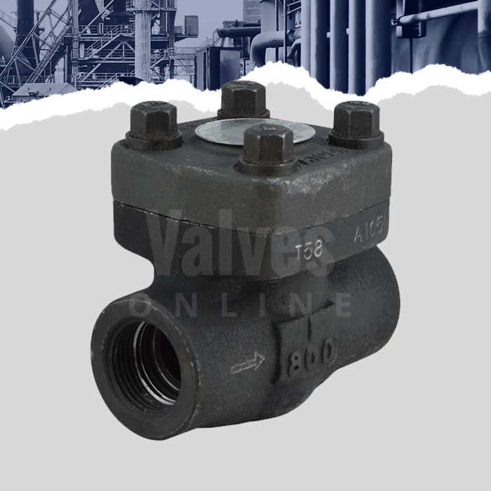 Forged Steel Swing Check Valve Class 800 Forged Steel Swing Check Valve Class 800